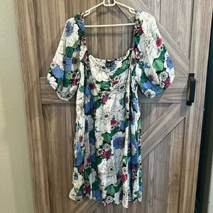 Women’s Gap Puff Sleeve Dress, Size XL, Never Worn!
